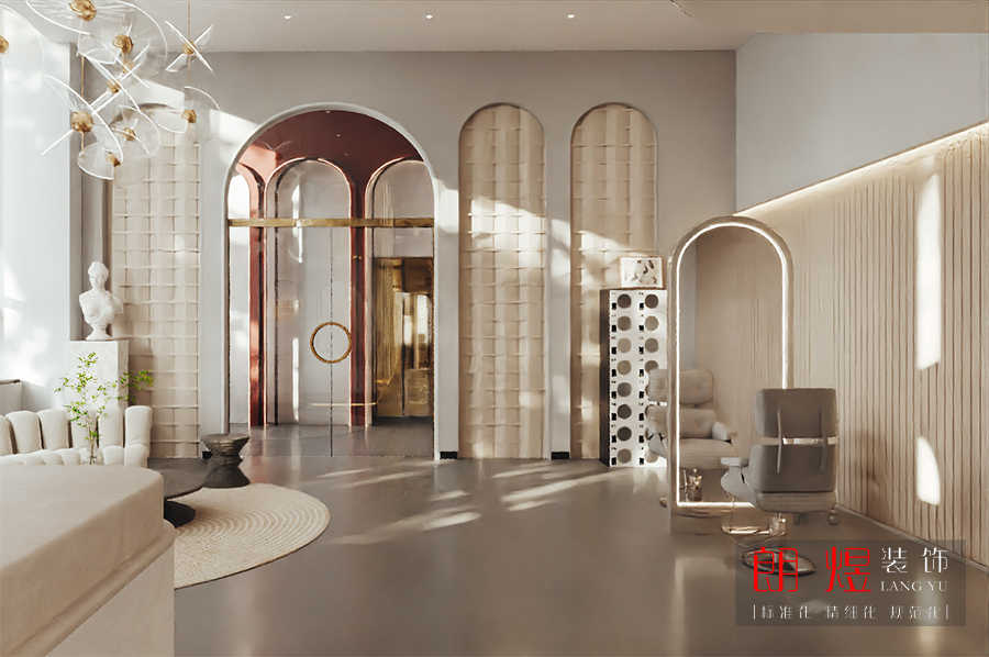 美容美發(fā)店裝修設計效果圖