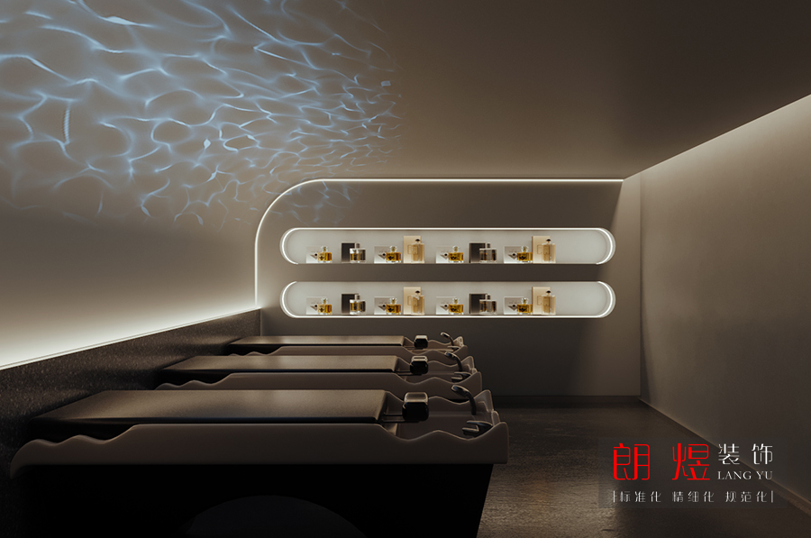 美容美發(fā)店裝修設計效果圖