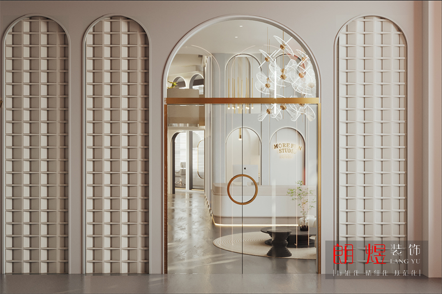 美容美發(fā)店裝修設計效果圖