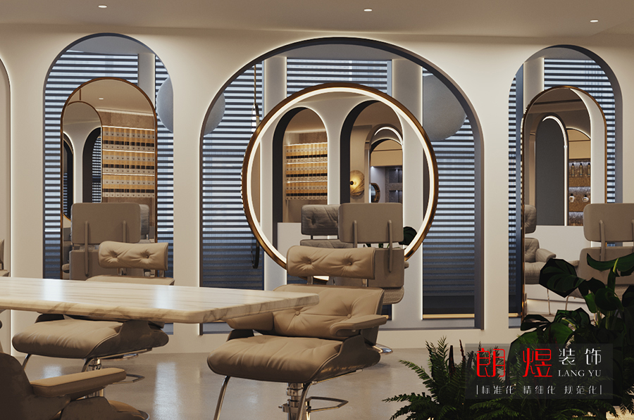 美容美發(fā)店裝修設計效果圖