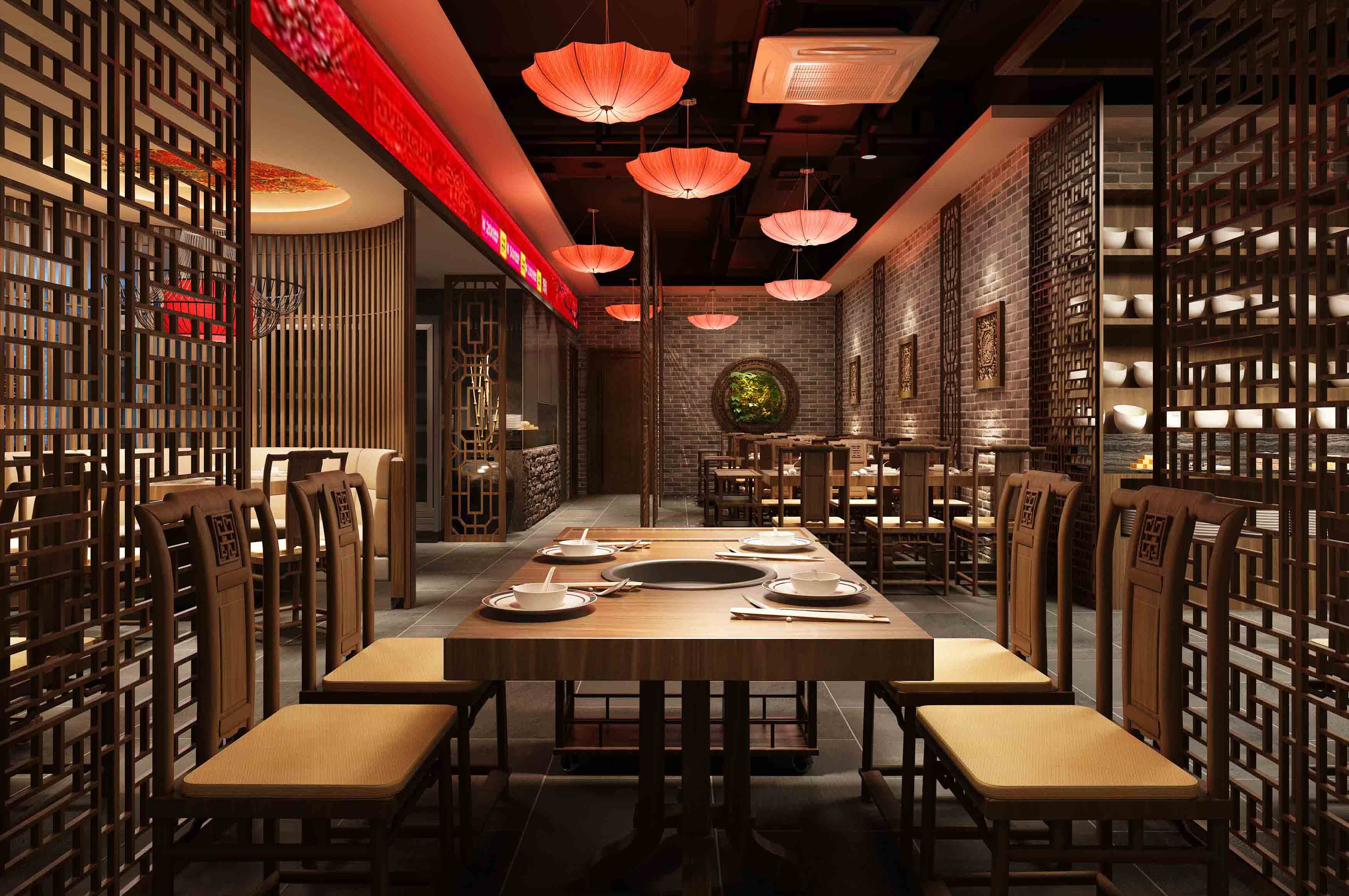 成都火鍋店裝修設(shè)計(jì)