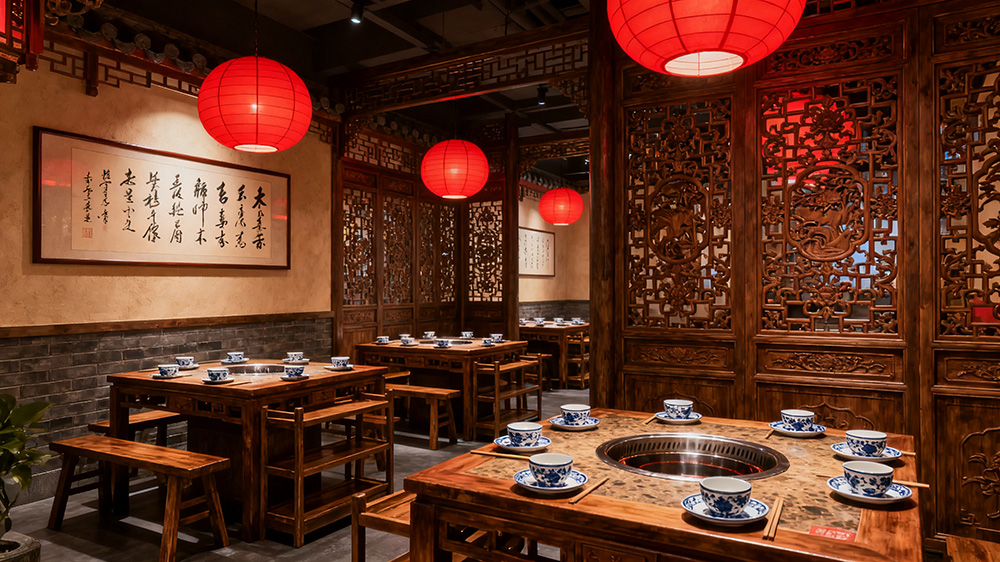 火鍋店中式裝修一平米大概要多少錢？全解析來了！