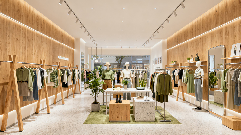 女裝店鋪裝修選什么風格和色調(diào)好看？